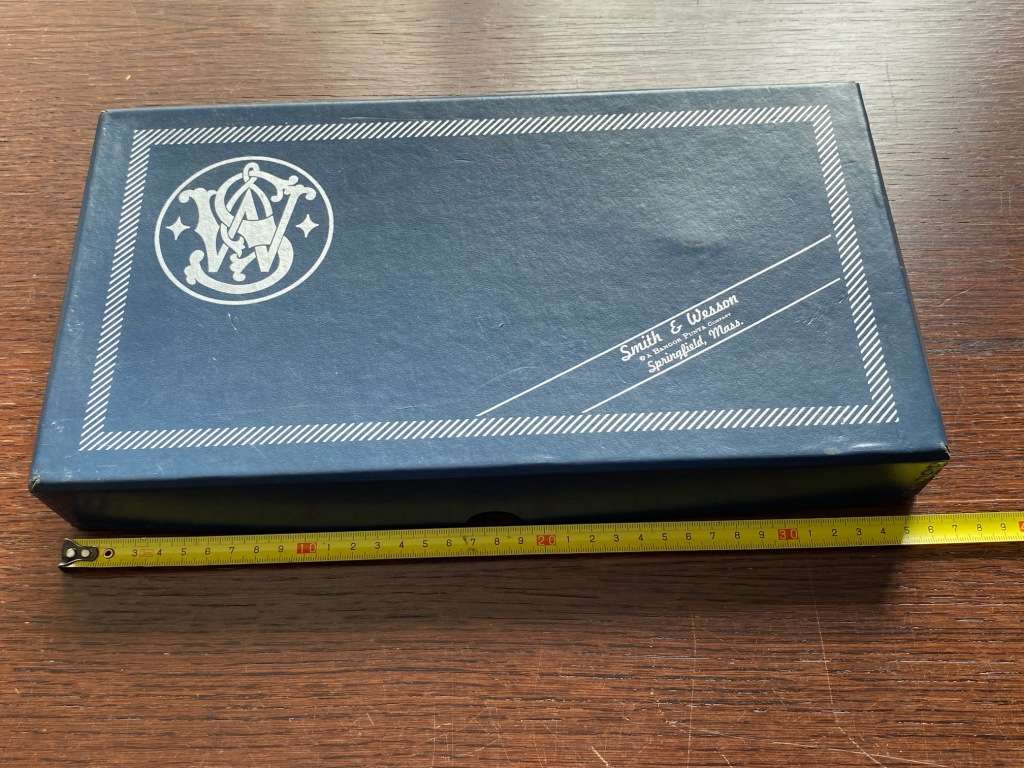 Smith & Wesson empty original box for Model 41 , vintage, rare,