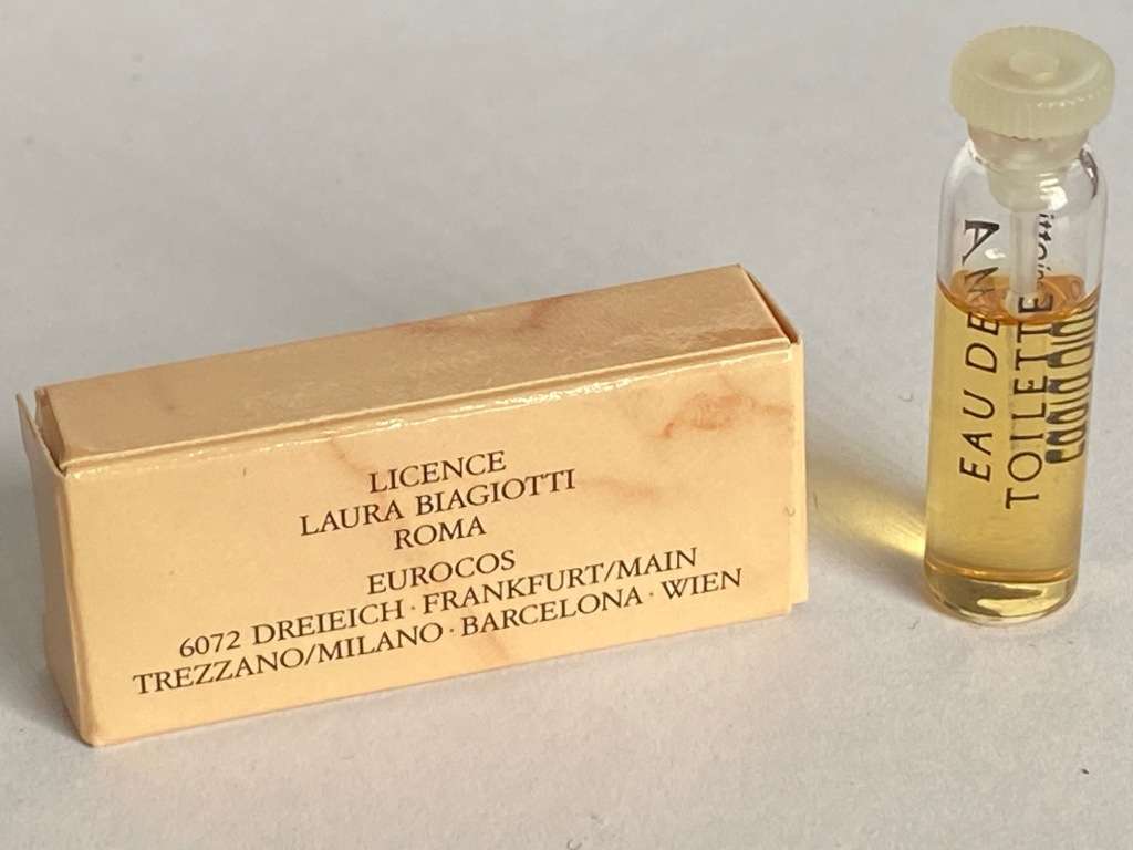 Laura Biagiotti Roma Eau de Toilette, Probe / test bottle, rare, Vintage,Collectors item