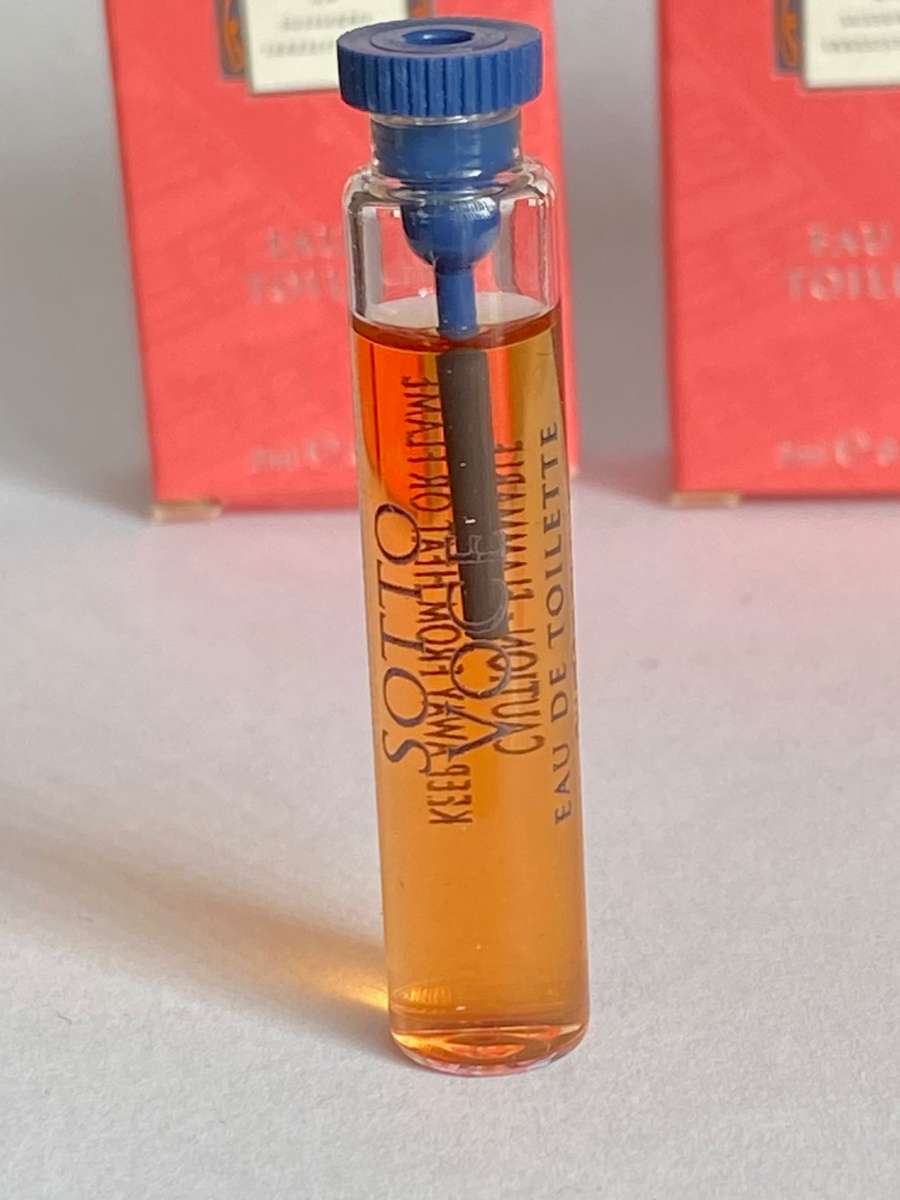 1 x LAURA BIAGIOTTI SOTTO VOCE Eau de Toilette, 2ml bottle, rare, Vintage, Collectors item