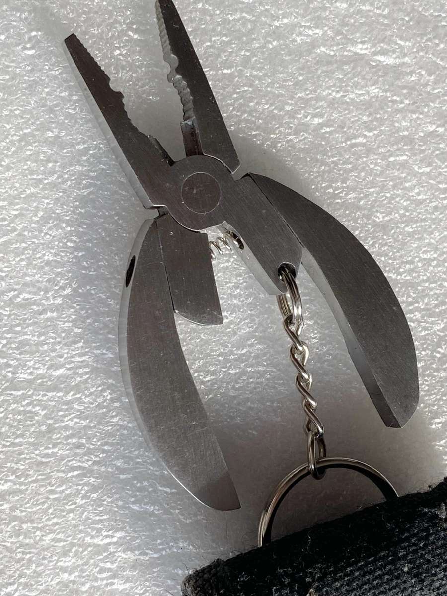 Mini Multi Pocket Tool, stainless steel, vintage