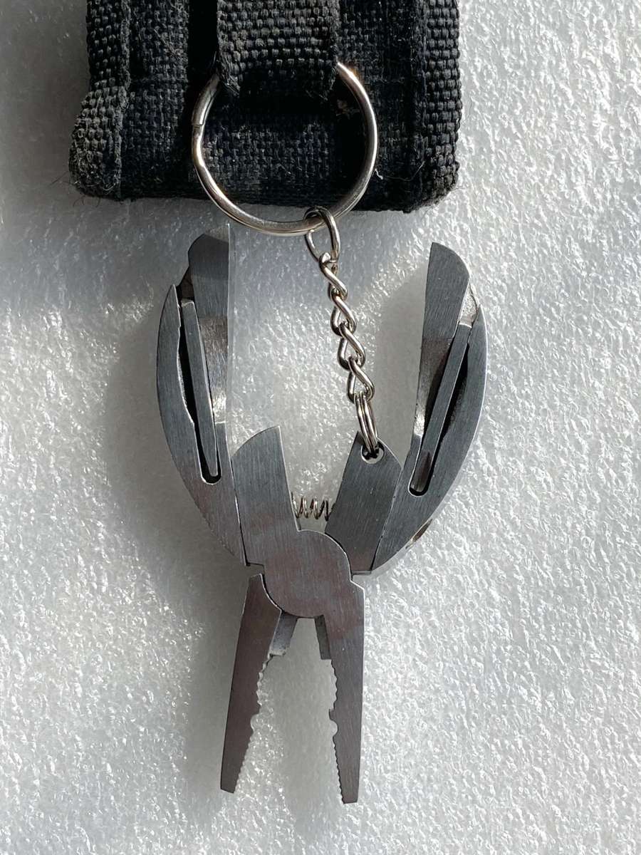Mini Multi Pocket Tool, stainless steel, vintage