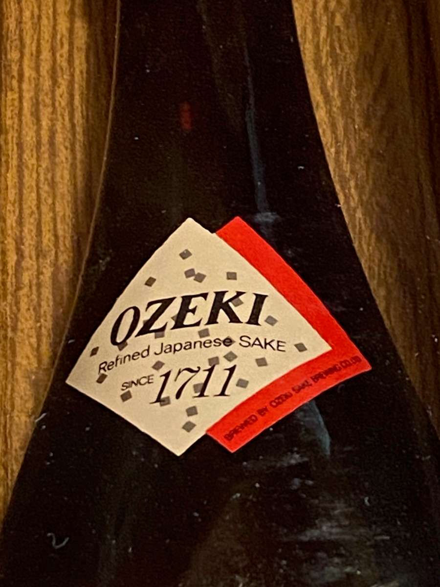 OZEKI refined Japanese Saki Japan 720ml, still sealed, very rare, Vintage, Collectors Item