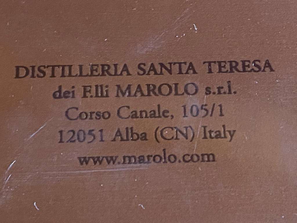 Marolo Grappa di Barolo 15 Year Old ,2005,vintage, sealed, Bar Item, Collectors Item