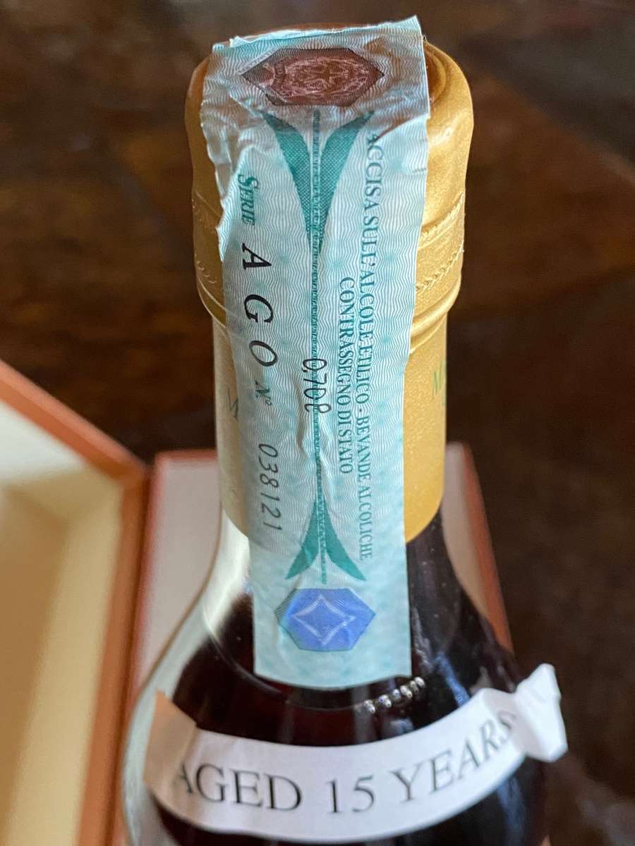 Marolo Grappa di Barolo 15 Year Old ,2005,vintage, sealed, Bar Item, Collectors Item