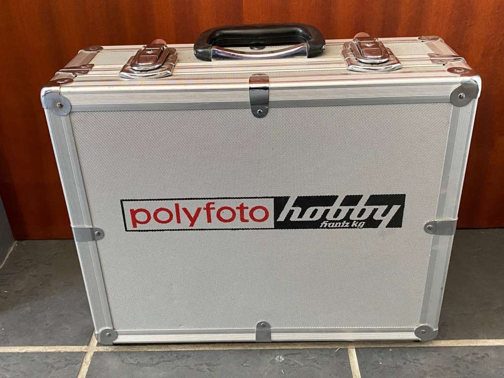 Aluminium Case, 40cmx31cmx14cm, briefcase, for Video or Photo Camera, from Germany, with brand on