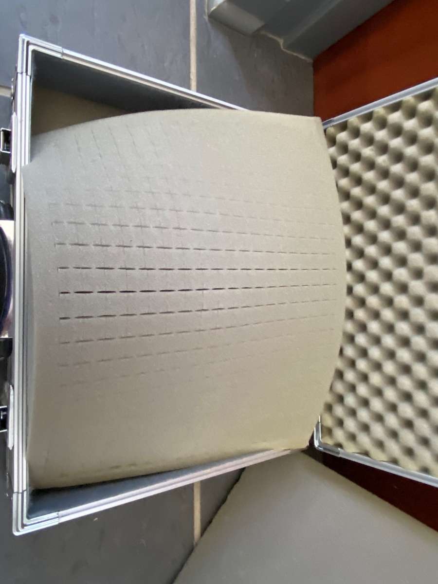 Aluminium Case, 40cmx31cmx14cm, briefcase, for Video or Photo Camera, from Germany, with brand on