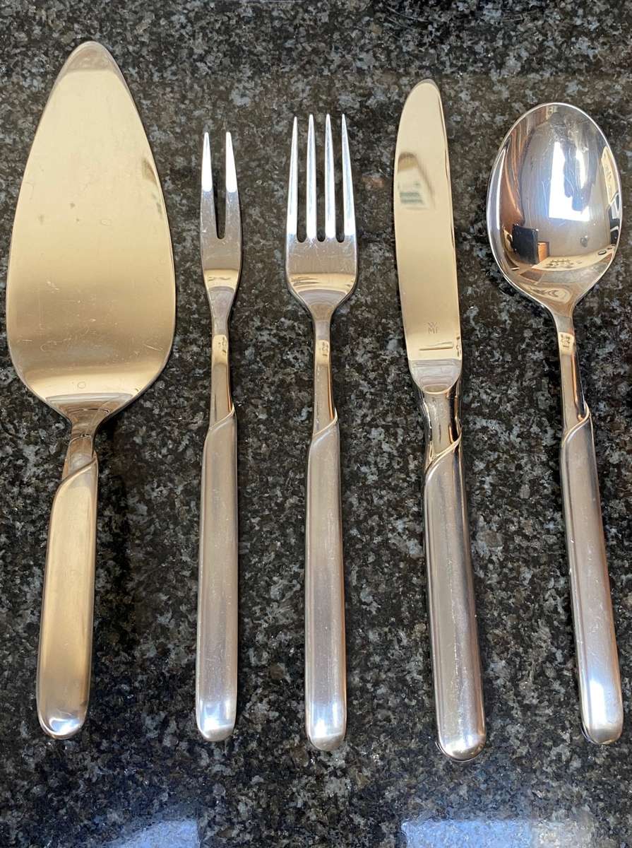 WMF Cromargan Lot: Model ONDA ,vintage, from Germany, collectors item, 68 items/pieces