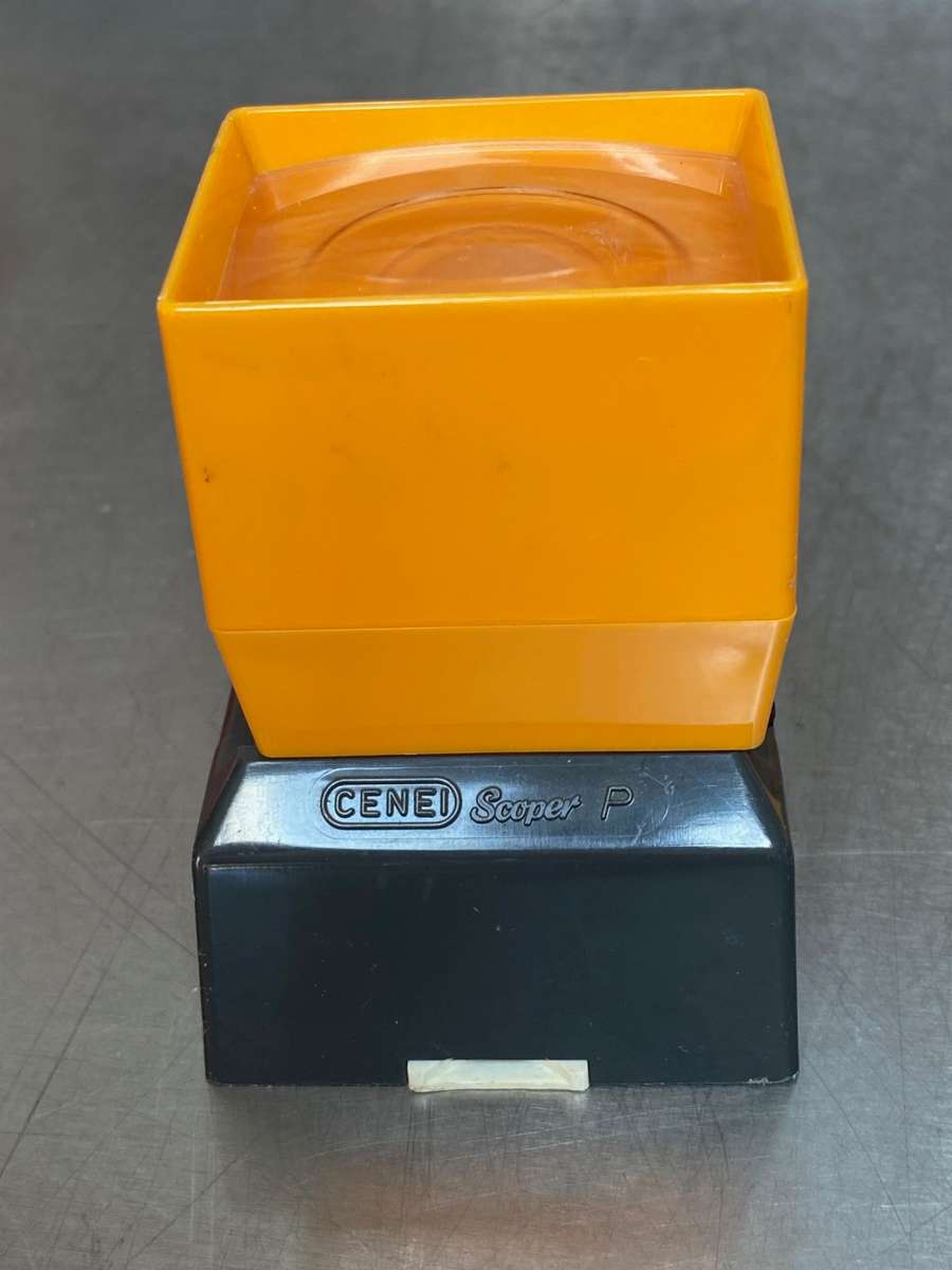 Kodak slide boxes + Cenei Slide Viewer from Germany, collectors item