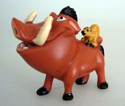LION KING  FIGURE  PUMBAA - KODAK ASOCC  WALT DISNEY