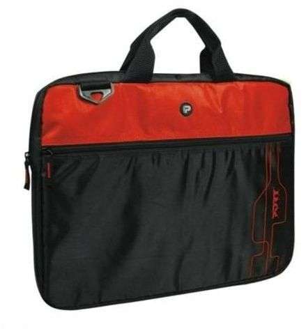 Port Liberty II 15.6"  Top Loading Case Red and Black