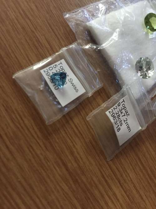 Beautiful **Gem LOT** Peridot, Topaz, Topaz Swiss, Rose Quarts