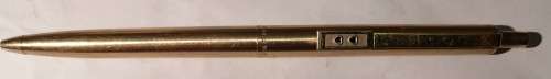 Gold papermate pen