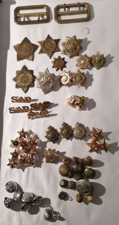 1907 Pattern 303 bayonet of the SA Police + SAPS insignia