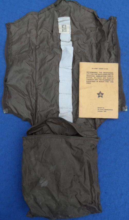 Wash bag and Weapons handling manual