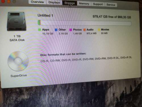 Macbook Pro 17 inch Core i5 2.53ghz 6gb ram 1TB