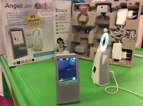 Angelcare baby video and sound monitor in box