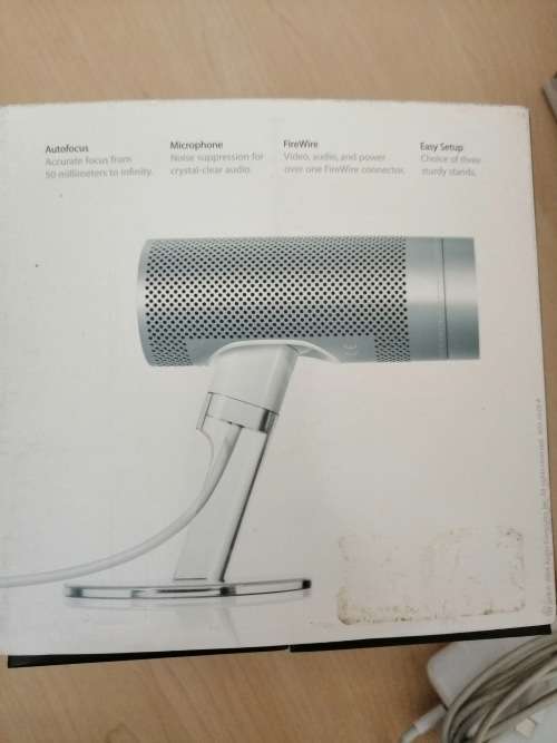 Apple iSight Camera A1023 M9330LL/C Webcam Firewire Web Camera