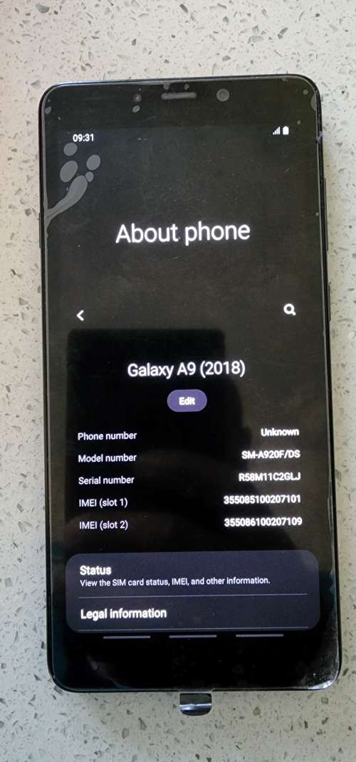 Samsung A9-A920F DS 128gb