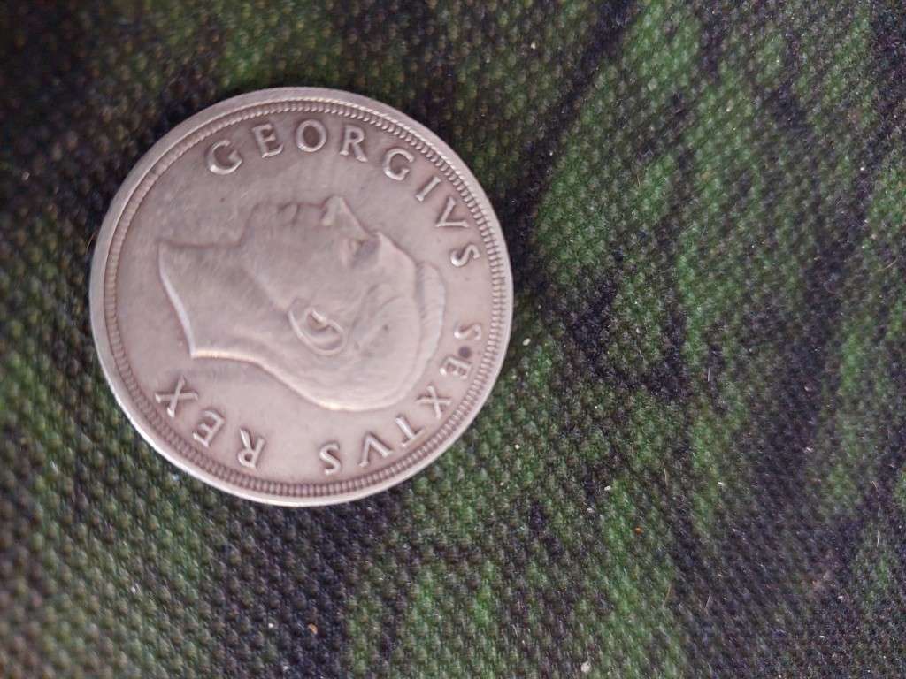SA 1948 5 Shillings Silver