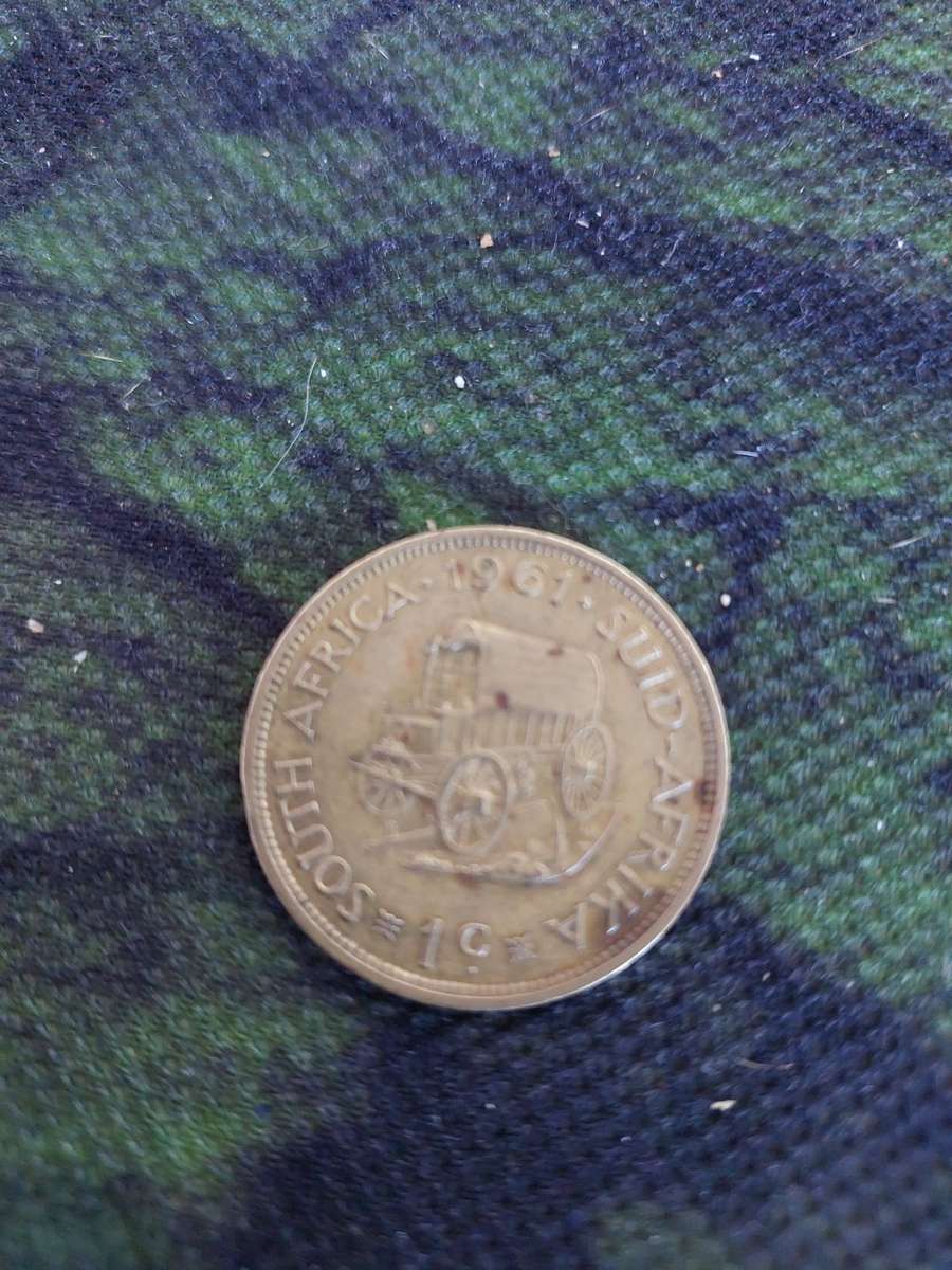 SA 1961 1cent coin