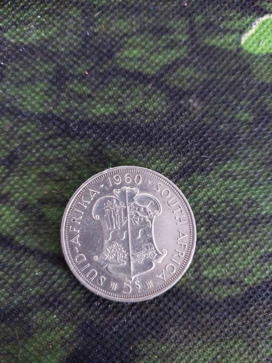 1960 Commemorative 5 Shillings