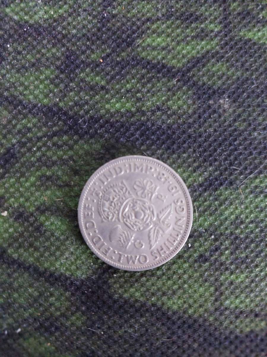 2 x 1948 George Rex 2 Shillings