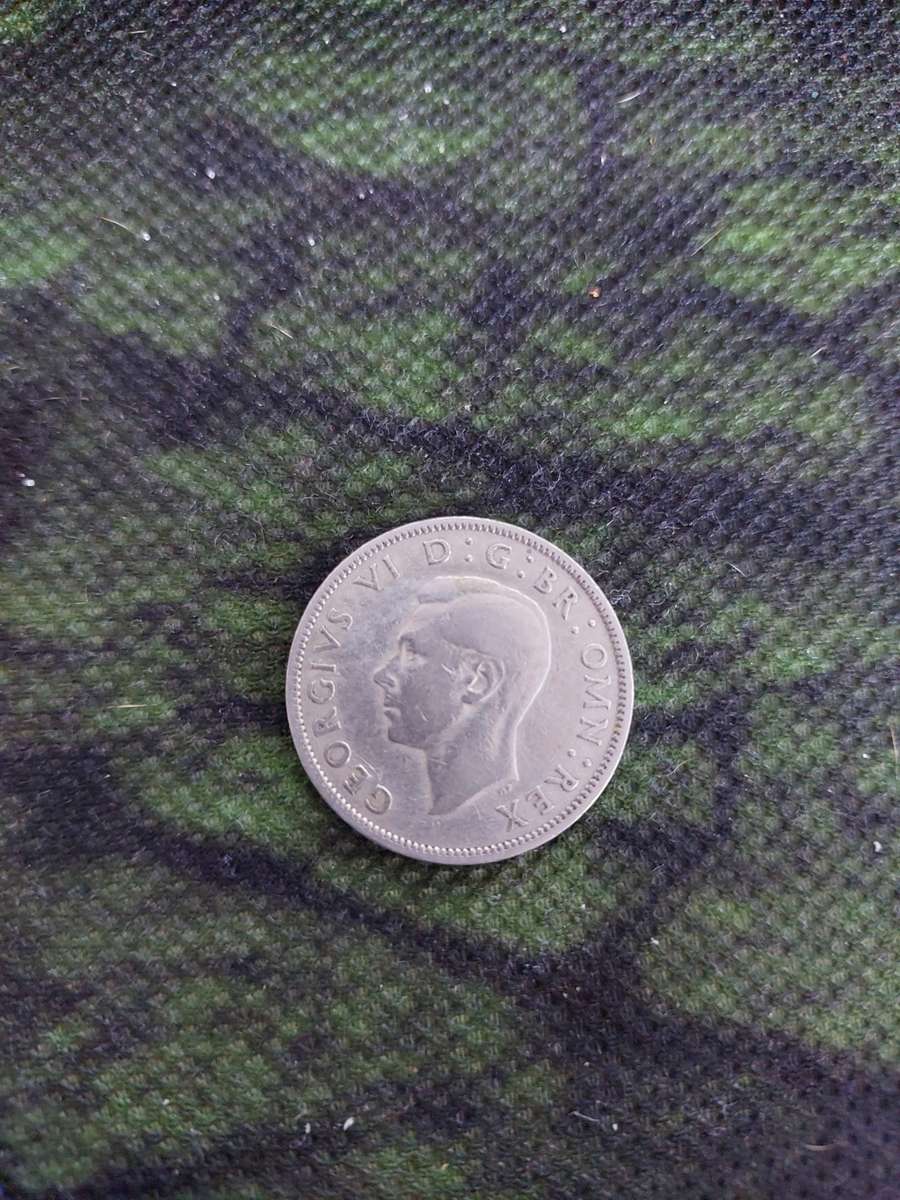 2 x 1948 George Rex 2 Shillings