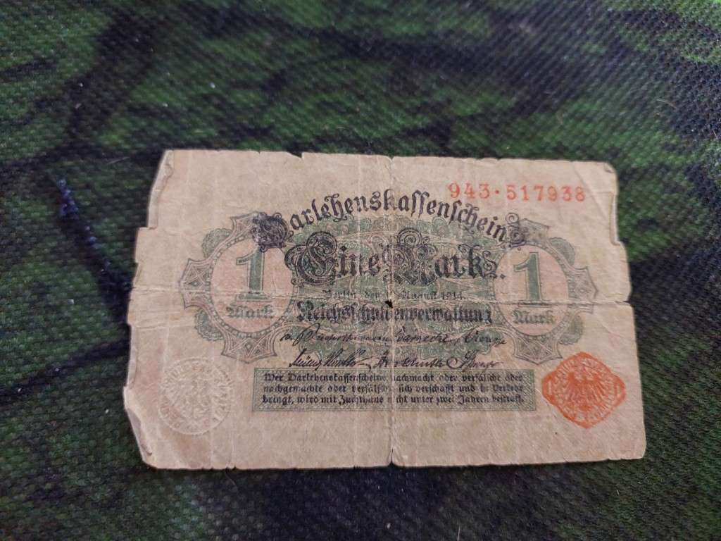 Reichsbanke 1 FR - Very Old