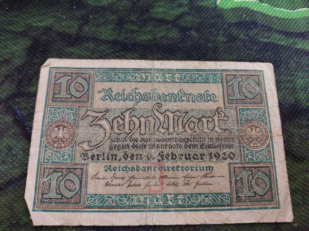 Reichsbanke 10 FR - Very Old