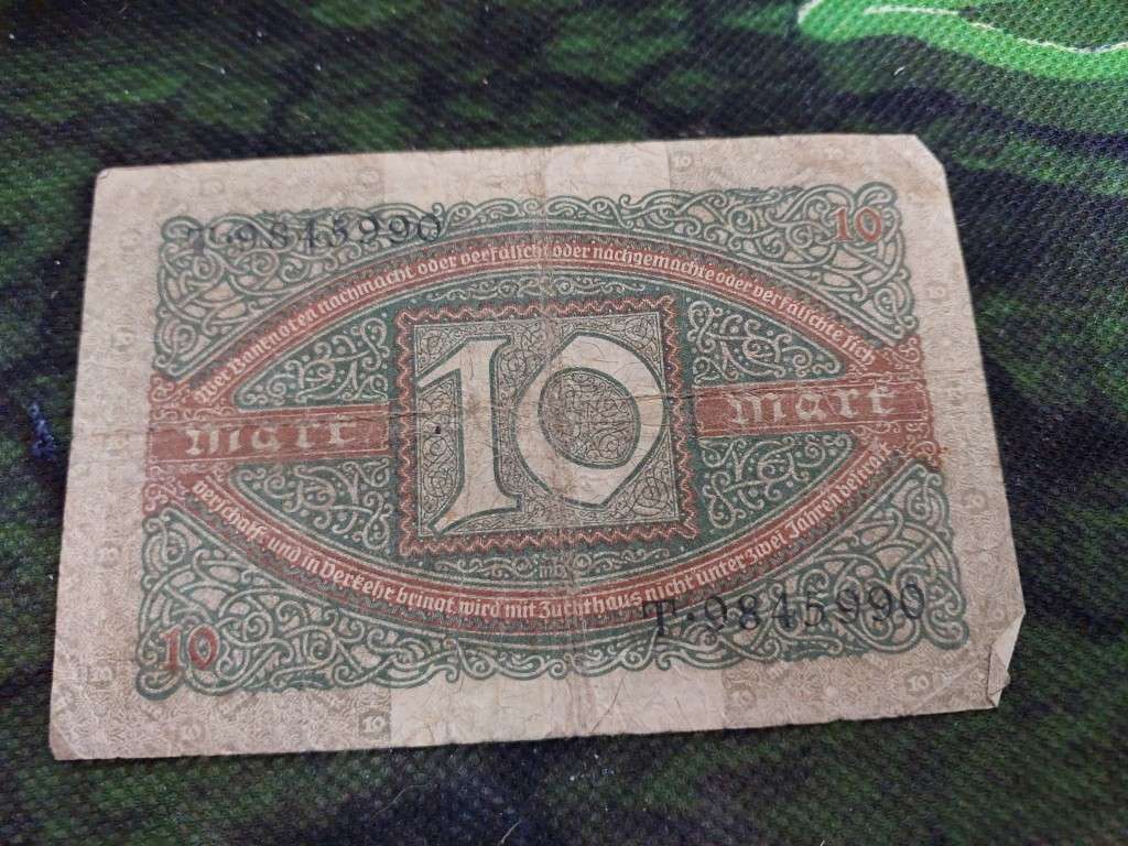 Reichsbanke 10 FR - Very Old