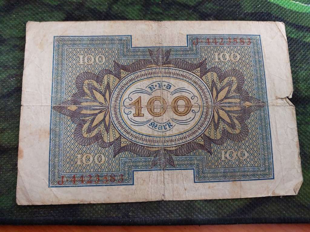 Reichsbanke 100 FR - Very Old
