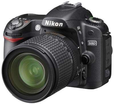 Nikon D80 with 18-135mm lens