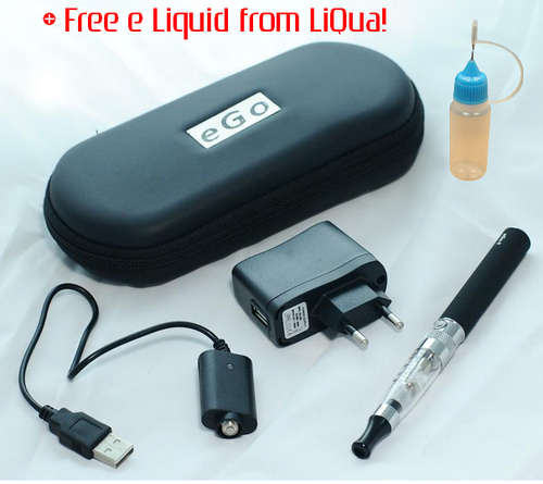 eGo Electronic Cigarette Starter Kit + Free E Liquid