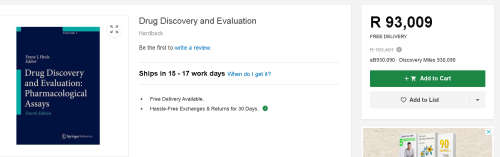 Drug Discovery and Evaluation