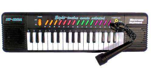 Kiddies Electrical Keyboard with Karaoke Microphone