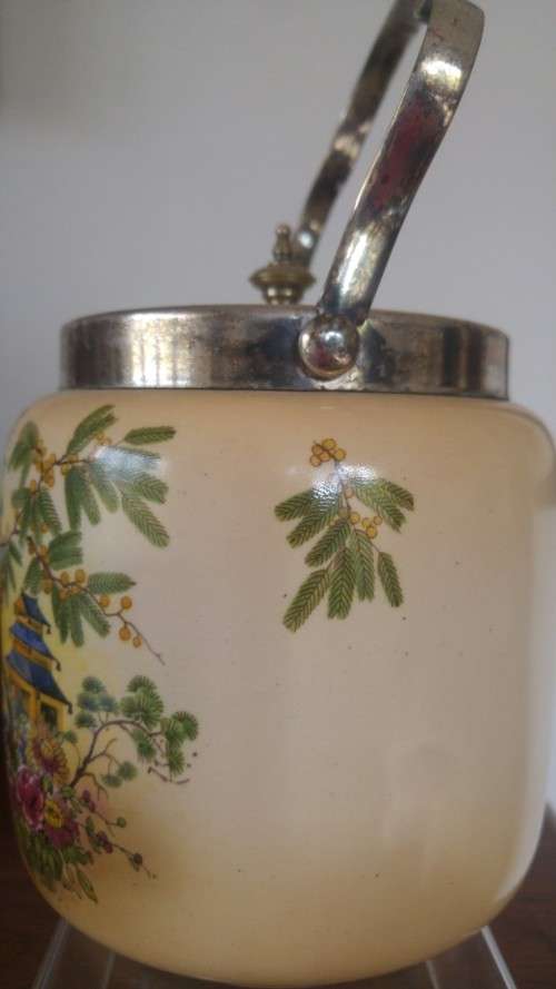 Delightful Japanese inspired biscuit barrel