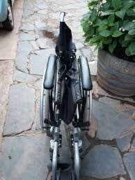 Lightweight aluminium foldable wheelchair