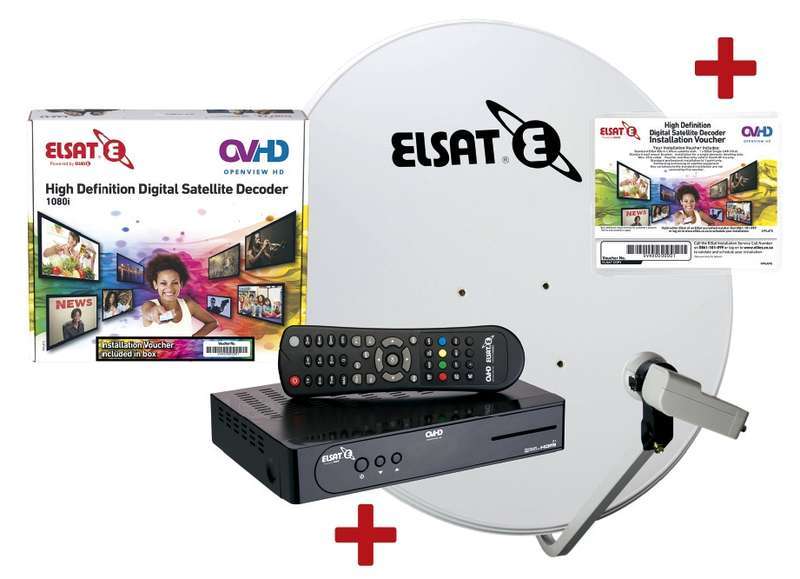 Openview HD Decoder - Including Dish and Installation Voucher