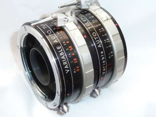 Nikon NT Mount Variable Auto TelePlus 2X - 3X  and a Variable Auto Tube - Very Collectable