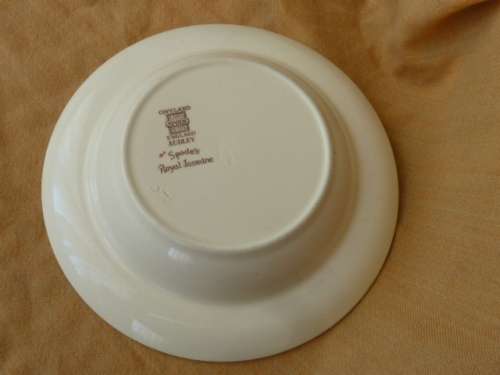 Spode's "Royal Jasmine"Pudding Bowl,  Very Scarce