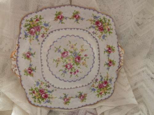Royal Albert "TAPESTRY PATTERN" Cake Plate , Beautiful Condition