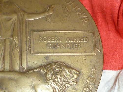 Scarce DEATH PLAQUE, South African Soldier Killed in France 15/12/1917