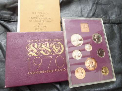 PROOF (set) Coinage of Great Britain and Northern Ireland in a Special Box with Documentation