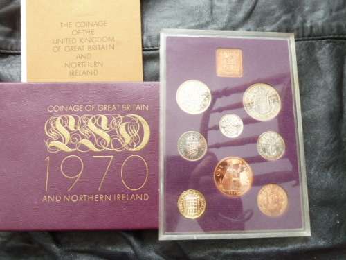 PROOF (set) Coinage of Great Britain and Northern Ireland in a Special Box with Documentation
