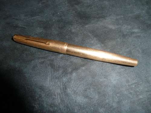 PARKER  "61" Fountain Pen, 12kt Gold Filled with a 14Kt gold Nib