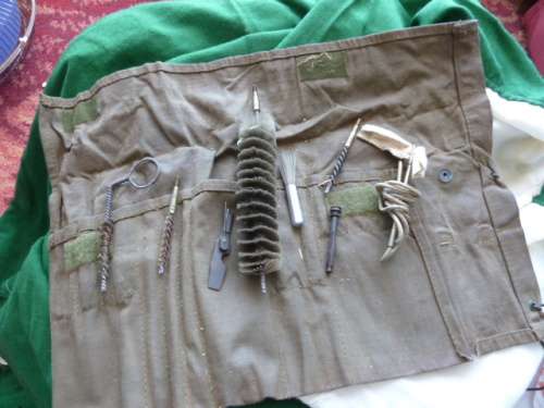 FN-LM Gun cleaning Kit  (used during Rhodesian bush war 1970's) - RARE FIND