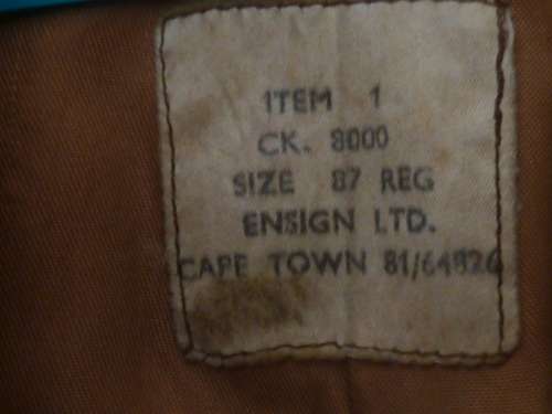 Officers warm jacket