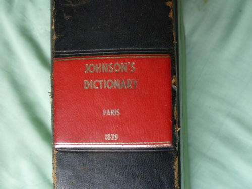 1829 Johnson's Dictionary - First Edition