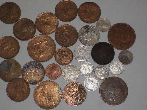 Coins found at Boer-war Victorian military camps