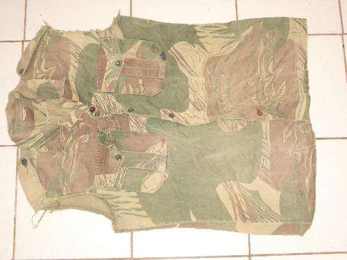 Rhodesian Combat Camo Sleeve-Less Shirt